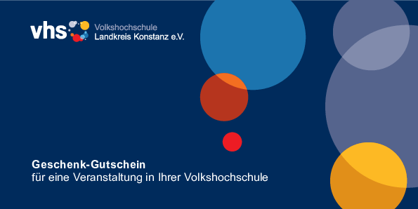 Öffnet die Seite 'vhs zum Verschenken. Unsere Gutscheine'