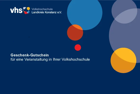 Öffnet die Seite 'vhs zum Verschenken. Unsere Gutscheine'